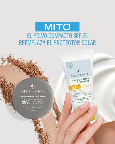 ¡Ya sabes la verdad! ✅ Aplica todos los días tu Protector Solar Ana María y complementa la protección con nuestros Polvos Compactos SPF 25 ☀️Cosméticos Ana María, 65 años CuidandoTuPiel EnvejecimientoPrematuro